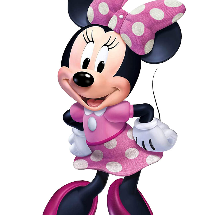 Cialda in ostia per torta TOPOLINA MINNIE DISNEY, personalizzata con nome, disco, dolce, torte, cialde, ostie, cake topper