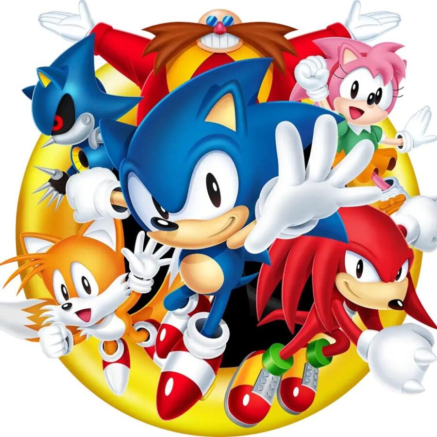 Cialda in ostia per torta SONIC, personalizzata nome, disco, dolce, torte, cialde, ostie