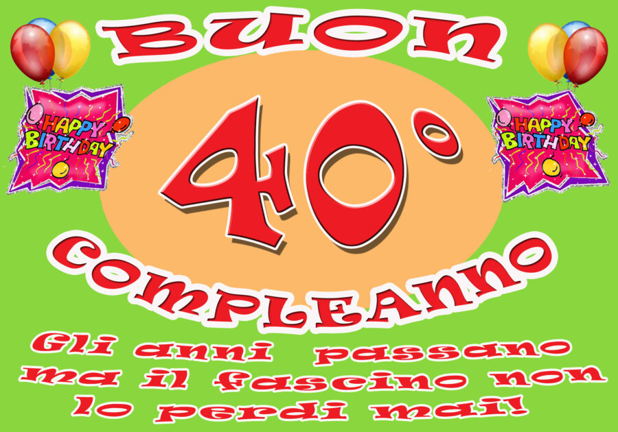 Cialda in ostia per torta rettangolare commestibile senza glutine, BUON COMPLEANNO 40 ANNI, personalizzata con nome, disco, dolce, torte, cialde, fogli, ostie, cake topper, decorazioni, AN