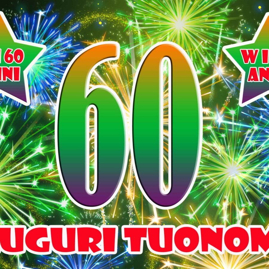 Cialda in ostia per torta rettangolare commestibile senza glutine, BUON COMPLEANNO 60 ANNI, personalizzata con nome, disco, dolce, torte, cialde, fogli, ostie, cake topper, decorazioni, FG