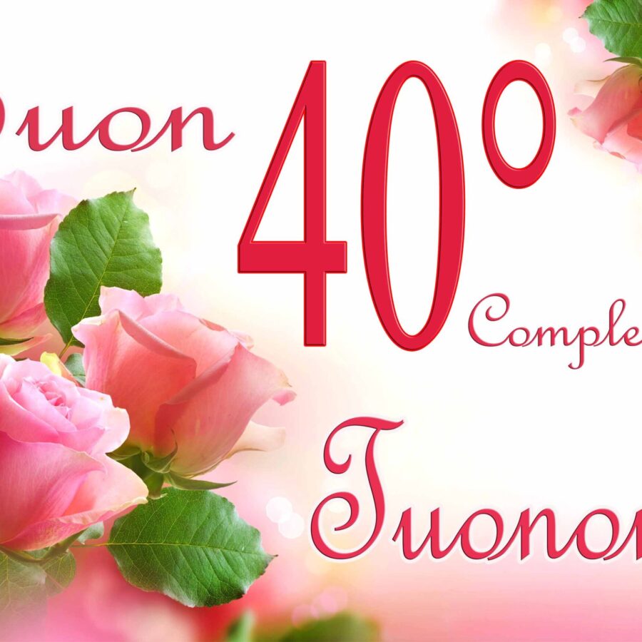 Cialda in ostia per torta rettangolare commestibile senza glutine, BUON COMPLEANNO 40 ANNI, personalizzata con nome, disco, dolce, torte, cialde, fogli, ostie, cake topper, decorazioni, FZ