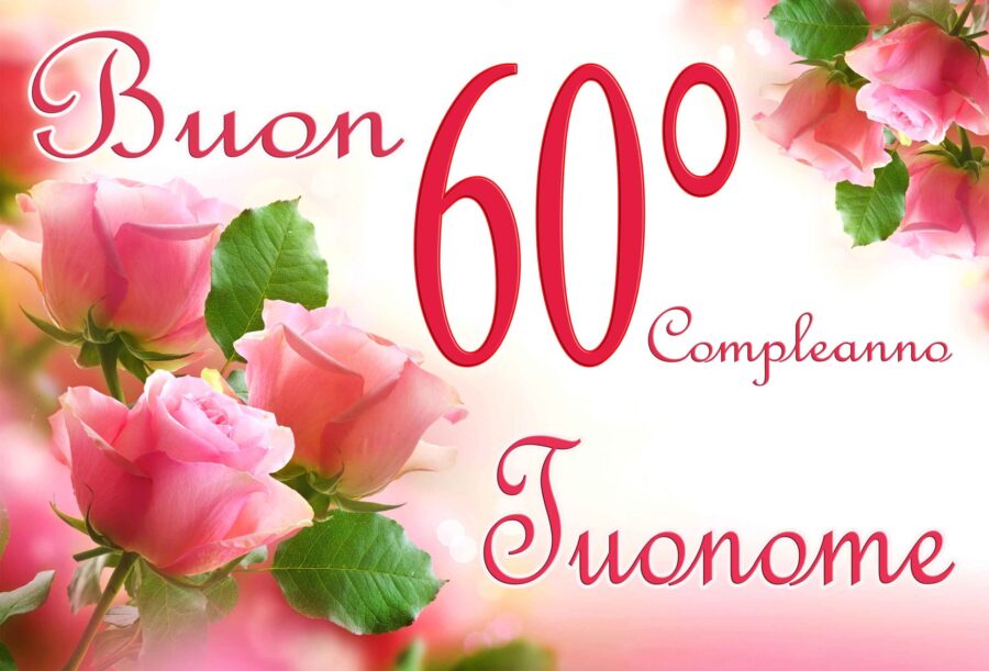 Cialda in ostia per torta rettangolare commestibile senza glutine, BUON COMPLEANNO 60 ANNI, personalizzata con nome, disco, dolce, torte, cialde, fogli, ostie, cake topper, decorazioni, GD