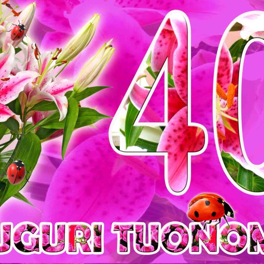 Cialda in ostia per torta rettangolare commestibile senza glutine, BUON COMPLEANNO 40 ANNI, personalizzata con nome, disco, dolce, torte, cialde, fogli, ostie, cake topper, decorazioni, GT