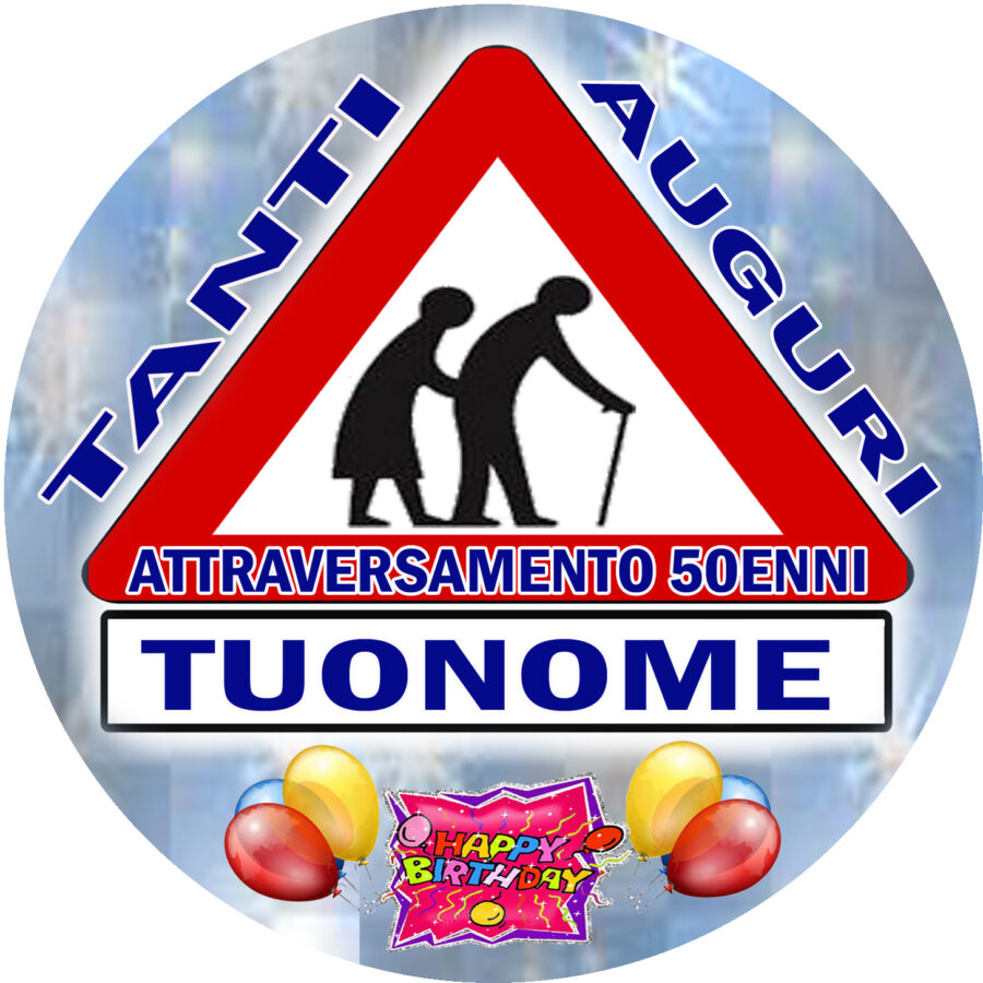 Cialda in ostia per torta tonda commestibile senza glutine, BUON COMPLEANNO 50 ANNI, personalizzata con nome, disco, dolce, torte, cialde, fogli, ostie, cake topper, decorazioni, BB
