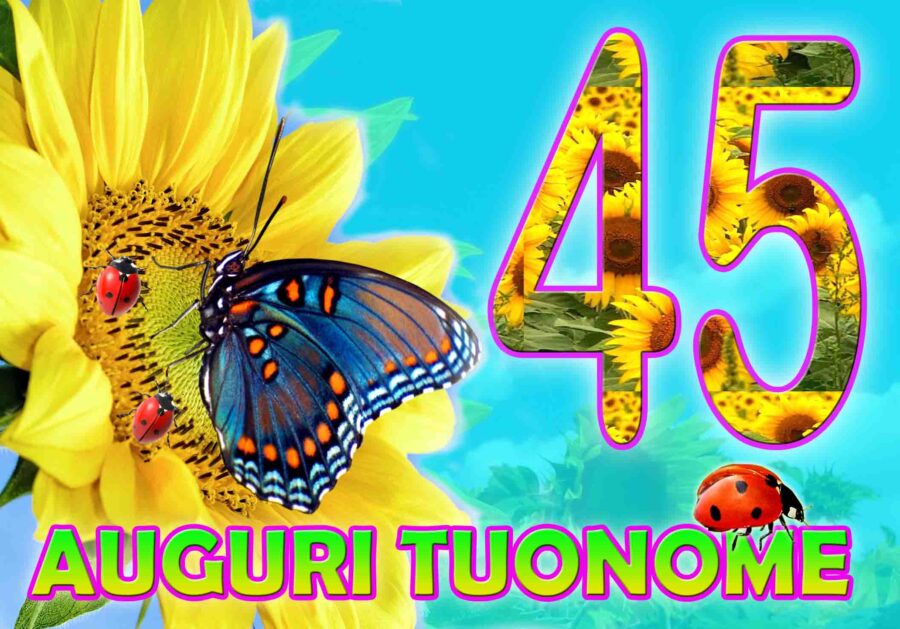 Cialda in ostia per torta rettangolare commestibile senza glutine, 45 ANNI, COMPLEANNO, personalizzata con nome, disco, dolce, torte, cialde, fogli, ostie, cake topper, decorazioni, IC