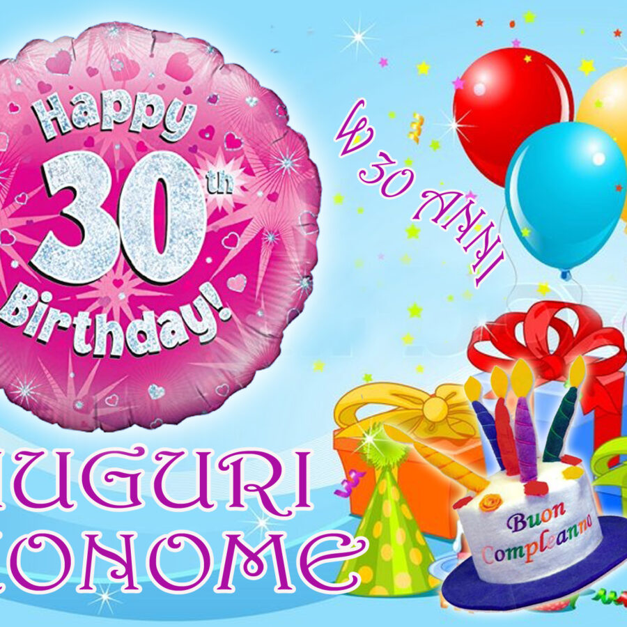 Cialda in ostia per torta rettangolare commestibile senza glutine, BUON COMPLEANNO 30 ANNI, personalizzata con nome, disco, dolce, torte, cialde, fogli, ostie, cake topper, decorazioni, CR