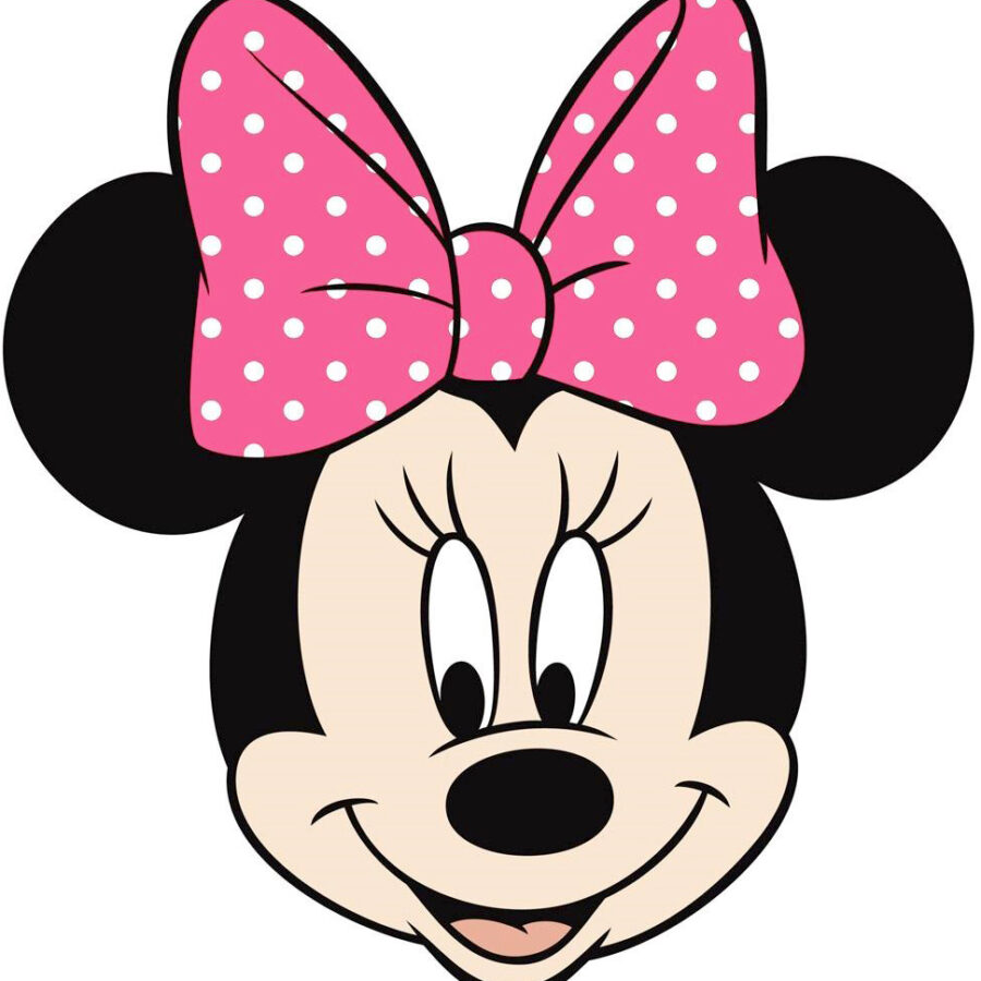 Cialda in ostia per torta MINNIE TOPOLINA personalizzabile, cialde, ostie