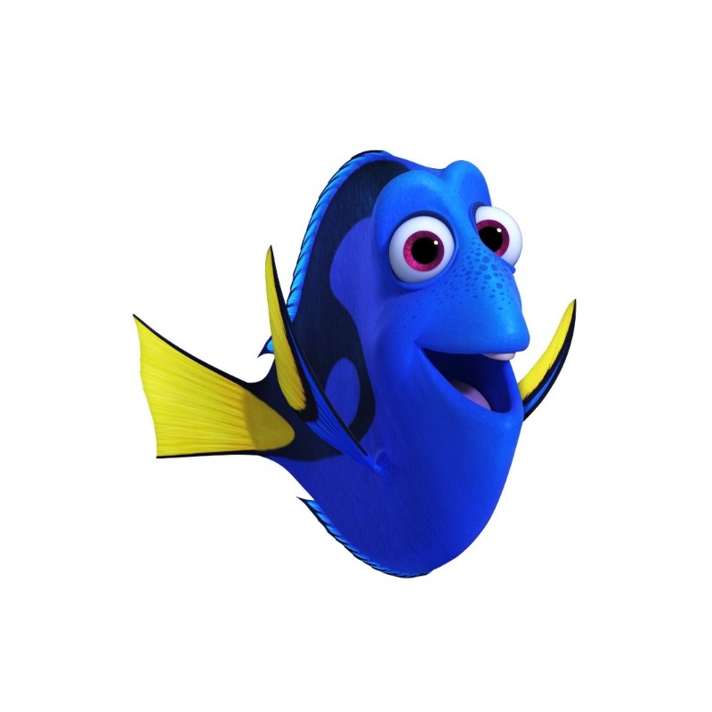 Cialda in ostia per torta con ALLA RICERCA DI DORY personalizzata