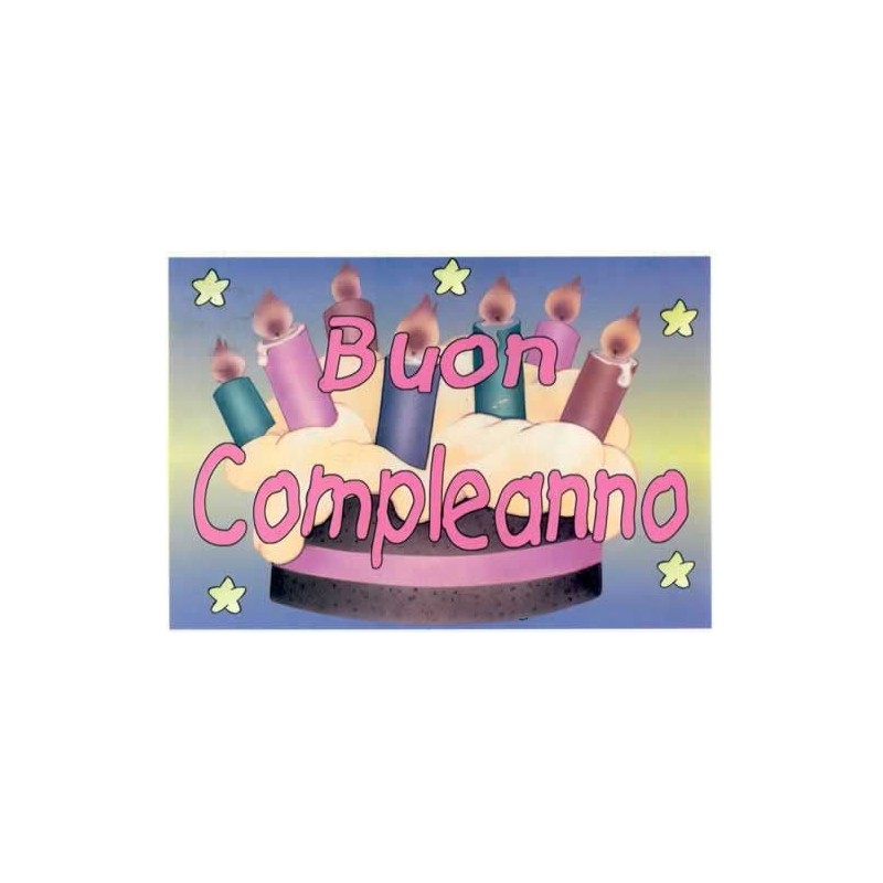 Cialda in ostia per torta con AUGURI personalizzata