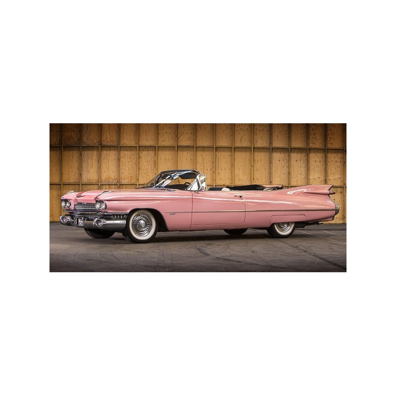 Cialda in ostia per torta con AUTO CADILLAC MACCHINA VINTAGE personalizzata