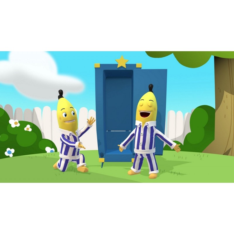 Cialda in ostia per torta con BANANAS IN PYJAMAS   personalizzata