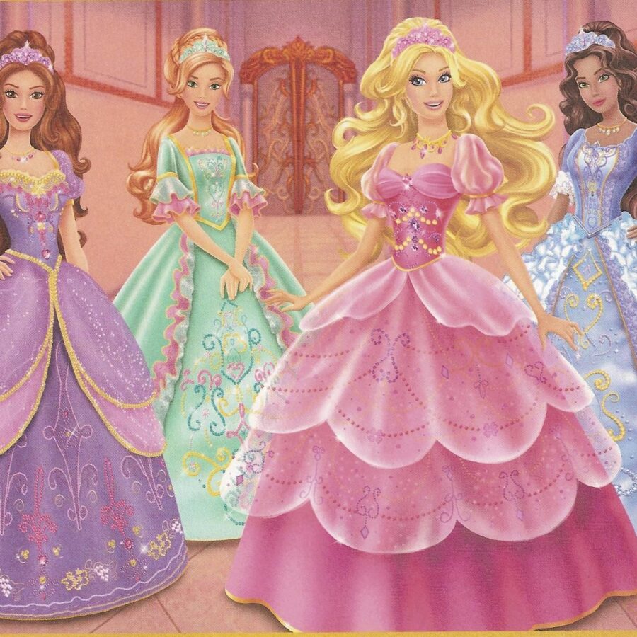 Cialda in ostia per torta rettangolare BARBIE, personalizzata con nome, disco, dolce, torte, cialde, ostie, cake topper, decorazioni