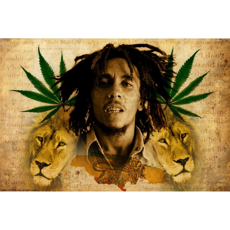 Cialda in ostia per torta con BOB MARLEY personalizzata