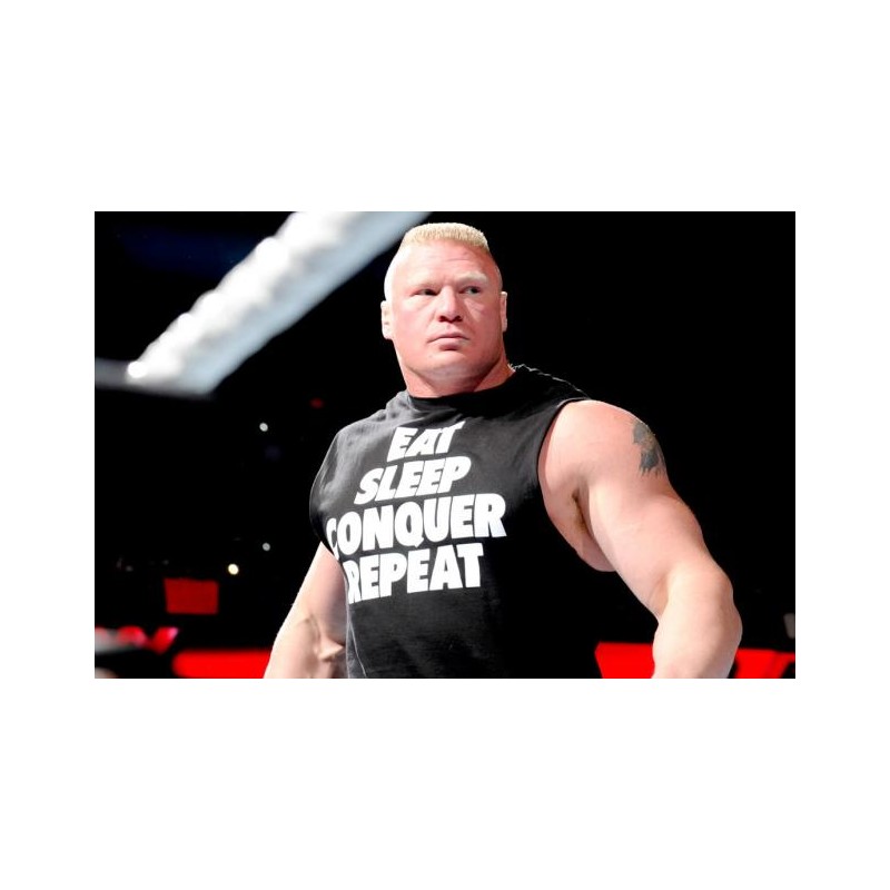 Cialda in ostia per torta con BROCK LESNAR WRESTLING WWE UFC WILD LOTTA personalizzata