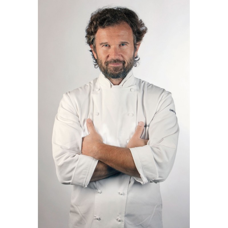 Cialda in ostia per torta con CARLO CRACCO personalizzata