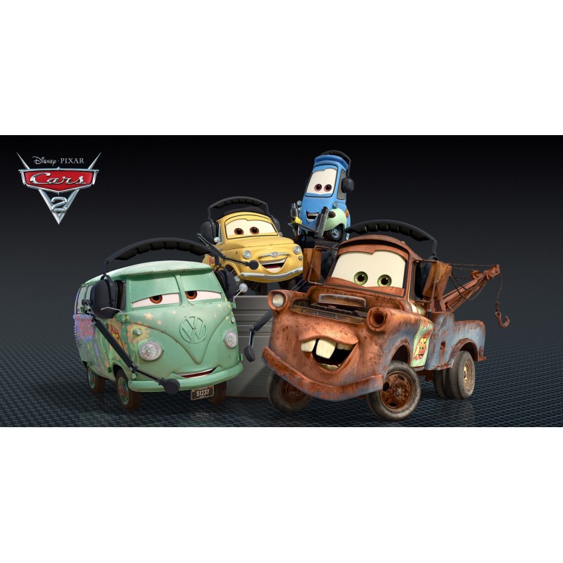 Cialda in ostia per torta con CARS MACCHINE DISNEY personalizzata