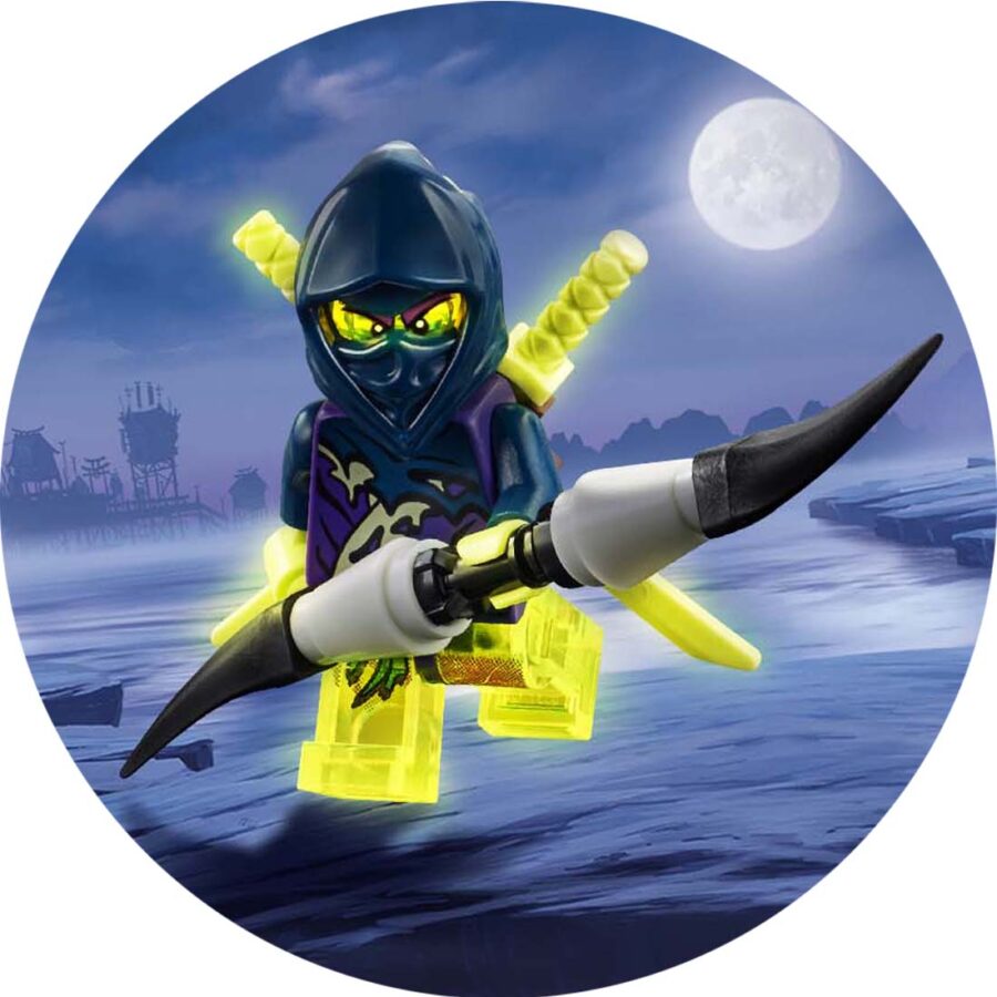 Cialda in ostia per torta tonda commestibile senza glutine, LEGO NINJAGO, personalizzata con nome, disco, dolce, torte, cialde, fogli, ostie, cake topper, decorazioni, BO