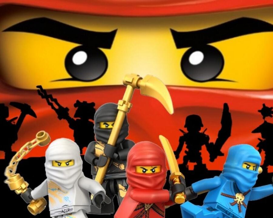 Cialda in ostia per torta rettangolare commestibile senza glutine, LEGO NINJAGO, personalizzata con nome, disco, dolce, torte, cialde, fogli, ostie, cake topper, decorazioni, CB
