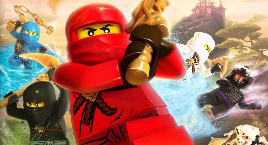 Cialda in ostia per torta rettangolare commestibile senza glutine, LEGO NINJAGO, personalizzata con nome, disco, dolce, torte, cialde, fogli, ostie, cake topper, decorazioni, CN