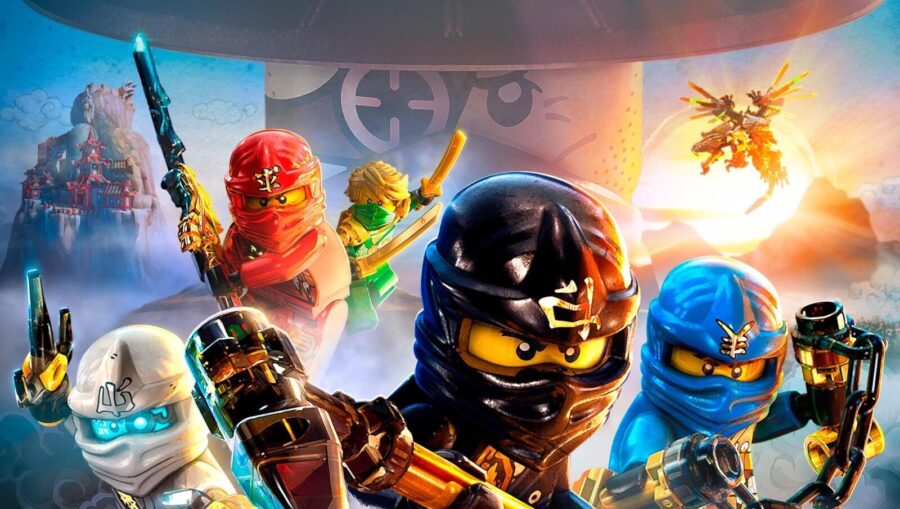 Cialda in ostia per torta rettangolare commestibile senza glutine, LEGO NINJAGO, personalizzata con nome, disco, dolce, torte, cialde, fogli, ostie, cake topper, decorazioni, BA