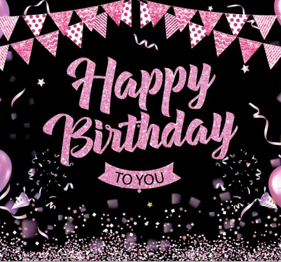 Cialda ostia per torta rettangolare commestibile senza glutine COMPLEANNO DONNA ADULTI PALLONCINI, personalizzata con nome, disco, dolce, torte, cialde, ostie, cake topper, AT