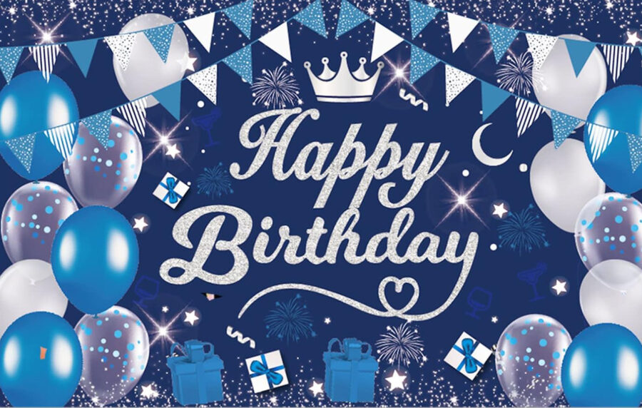 Cialda ostia per torta rettangolare commestibile senza glutine COMPLEANNO UOMO ADULTI PALLONCINI, personalizzata con nome, disco, dolce, torte, cialde, ostie, cake topper, CF