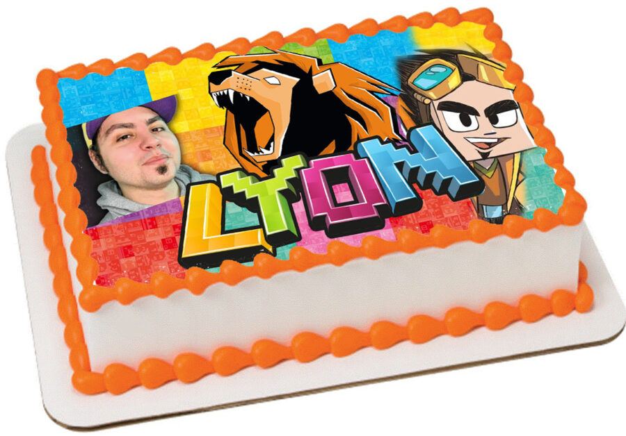 Cialda in ostia per torta rettangolare LYON ETTORE CANU, personalizzata con nome, disco, dolce, torte, cialde, ostie, cake topper, decorazioni, 14