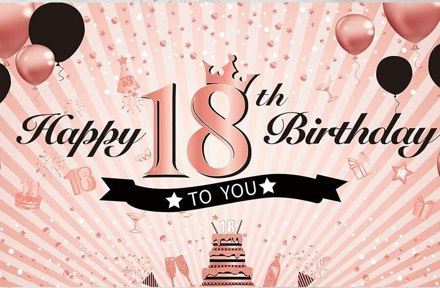 Cialda in ostia per torta rettangolare commestibile senza glutine, COMPLEANNO 18 ANNI, DONNA, personalizzata con nome, disco, dolce, torte, cialde, fogli, ostie, cake topper, decorazioni, CM