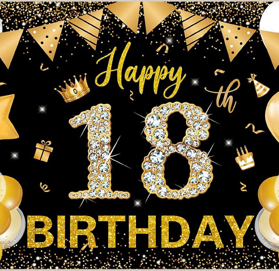 Cialda in ostia per torta rettangolare commestibile senza glutine, COMPLEANNO 18 ANNI, DONNA, personalizzata con nome, disco, dolce, torte, cialde, fogli, ostie, cake topper, decorazioni, CV