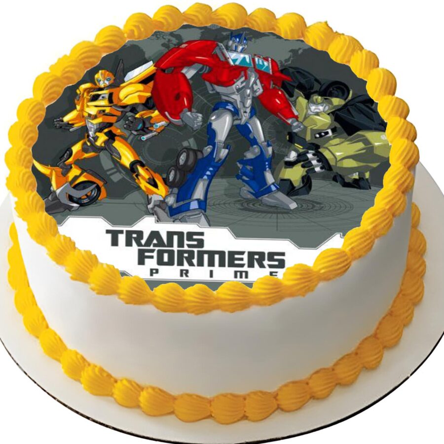 Cialda ostia per torta senza glutine tonda, TRANSFORMERS, personalizzata con nome, cialda, disco, dolce, torte, cialde, fogli, ostie, cake topper, decorazioni, AN
