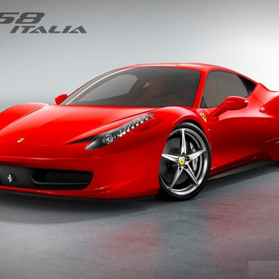 Cialda in ostia commestibile per torta rettangolare AUTO FERRARI, personalizzata con nome, disco, dolce, torte, cialde, foglio, ostie, cake topper, decorazioni, AQ