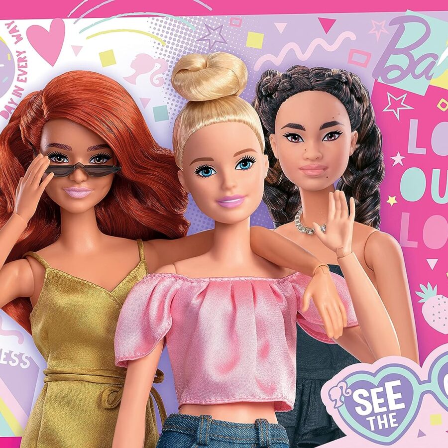 Cialda in ostia per torta rettangolare commestibile senza glutine, BARBIE, personalizzata con nome, disco, dolce, torte, cialde, fogli, ostie, cake topper, decorazioni, BT