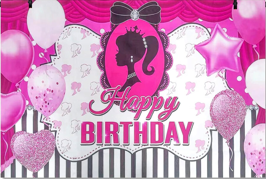 Cialda in ostia per torta rettangolare commestibile senza glutine, BARBIE, personalizzata con nome, disco, dolce, torte, cialde, fogli, ostie, cake topper, decorazioni, CE