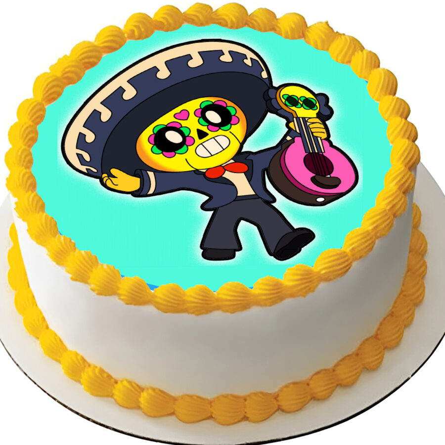 Cialda in ostia per torta tonda commestibile senza glutine, BRAWL STARS, personalizzata con nome, disco, dolce, torte, cialde, fogli, ostie, cake topper, decorazioni, AU