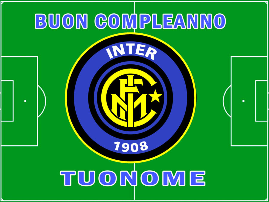 Cialda in ostia per torta rettangolare CAMPO DA CALCIO INTER, personalizzata con nome, disco, dolce, torte, cialde, ostie, cake topper, decorazioni, 12