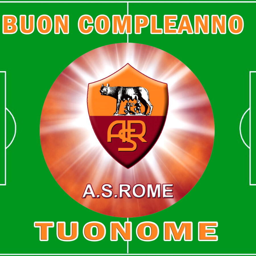 Cialda in ostia per torta rettangolare CAMPO DA CALCIO ROMA, personalizzata con nome, disco, dolce, torte, cialde, ostie, cake topper, decorazioni, 16