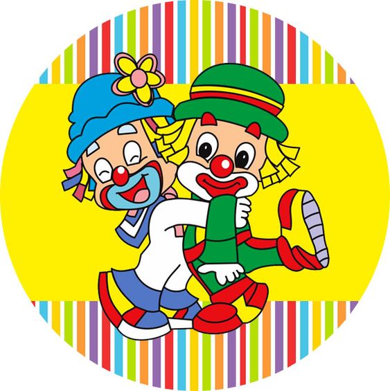 Cialda in ostia commestibile per torta tonda CIRCO, CIRCUS, personalizzata con nome, disco, dolce, torte, cialde, ostie, cake topper, decorazioni, 09