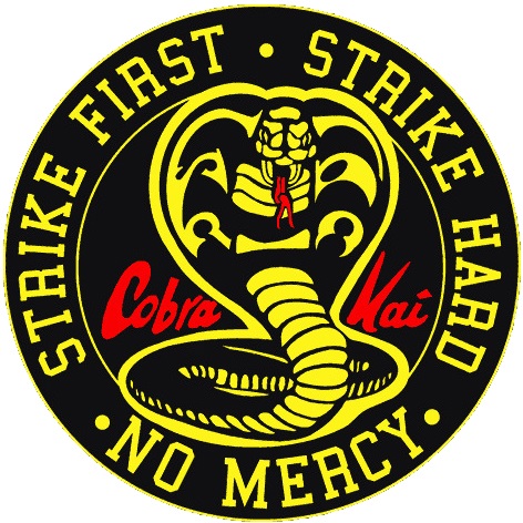 Cialda in ostia commestibile senza glutine per torta tonda COBRA KAI, personalizzata con nome, disco, dolce, torte, cialde, foglio, ostie, cake topper, decorazioni, AD
