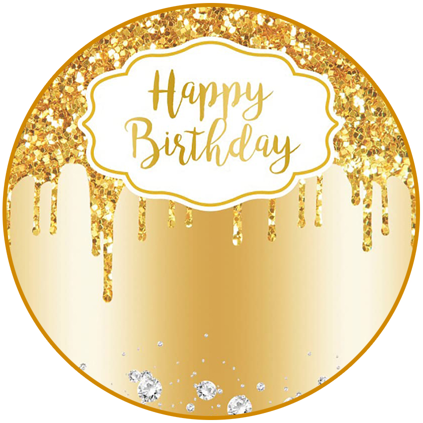 Cialda in ostia per torta tonda commestibile senza glutine, BUON COMPLEANNO, HAPPY BIRTHDAY, DONNA, personalizzata con nome, disco, dolce, torte, cialde, fogli, ostie, cake topper, decorazioni, BC