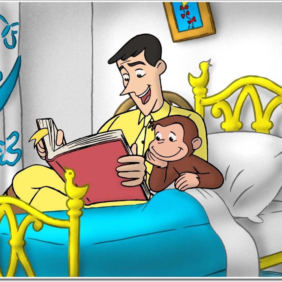 Cialda in ostia per torta rettangolare commestibile senza glutine, CURIOSO COME GEORGE, SCIMMIETTA, personalizzata con nome, disco, dolce, torte, cialde, fogli, ostie, cake topper, decorazioni, AU