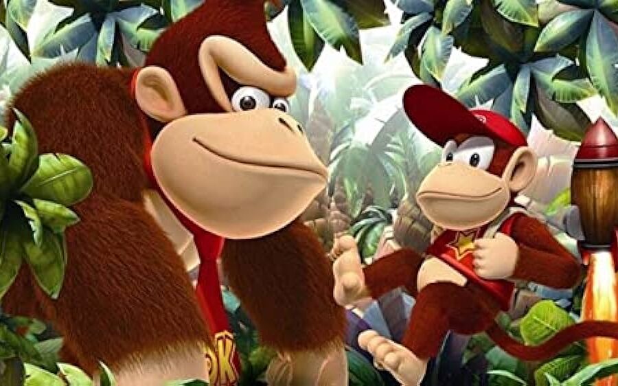 Cialda in ostia per torta rettangolare commestibile senza glutine, DONKEY KONG, personalizzata con nome, disco, dolce, torte, cialde, fogli, ostie, cake topper, decorazioni, AD