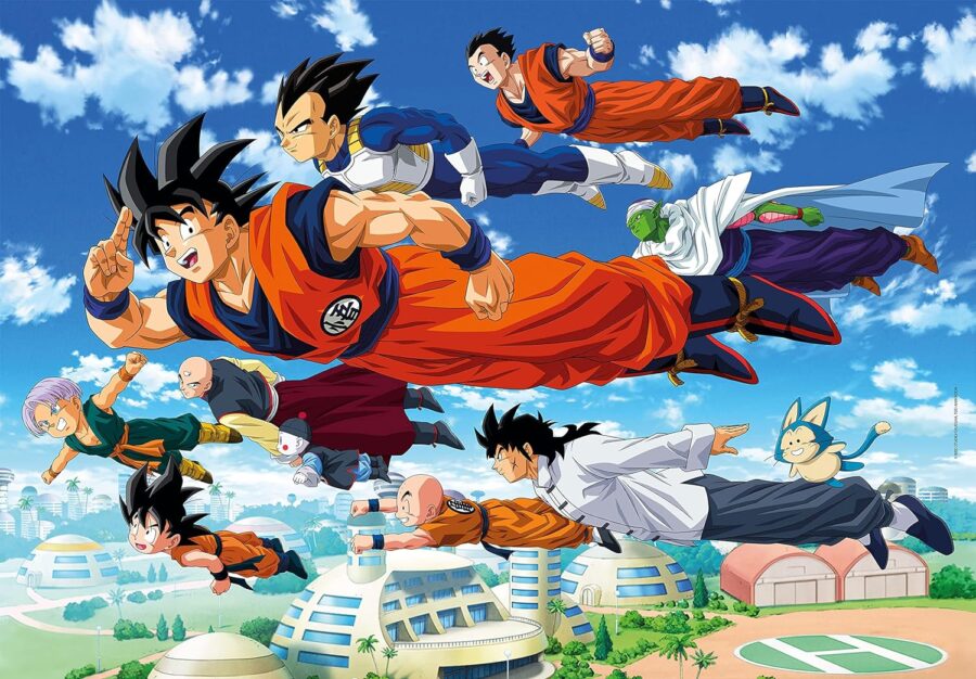 Cialda ostia senza glutine per torta rettangolare, DRAGON BALL Z, GOKU, personalizzata con nome, disco, dolce, torte, cialde, ostie, cake topper, decorazioni, HD - immagine 2