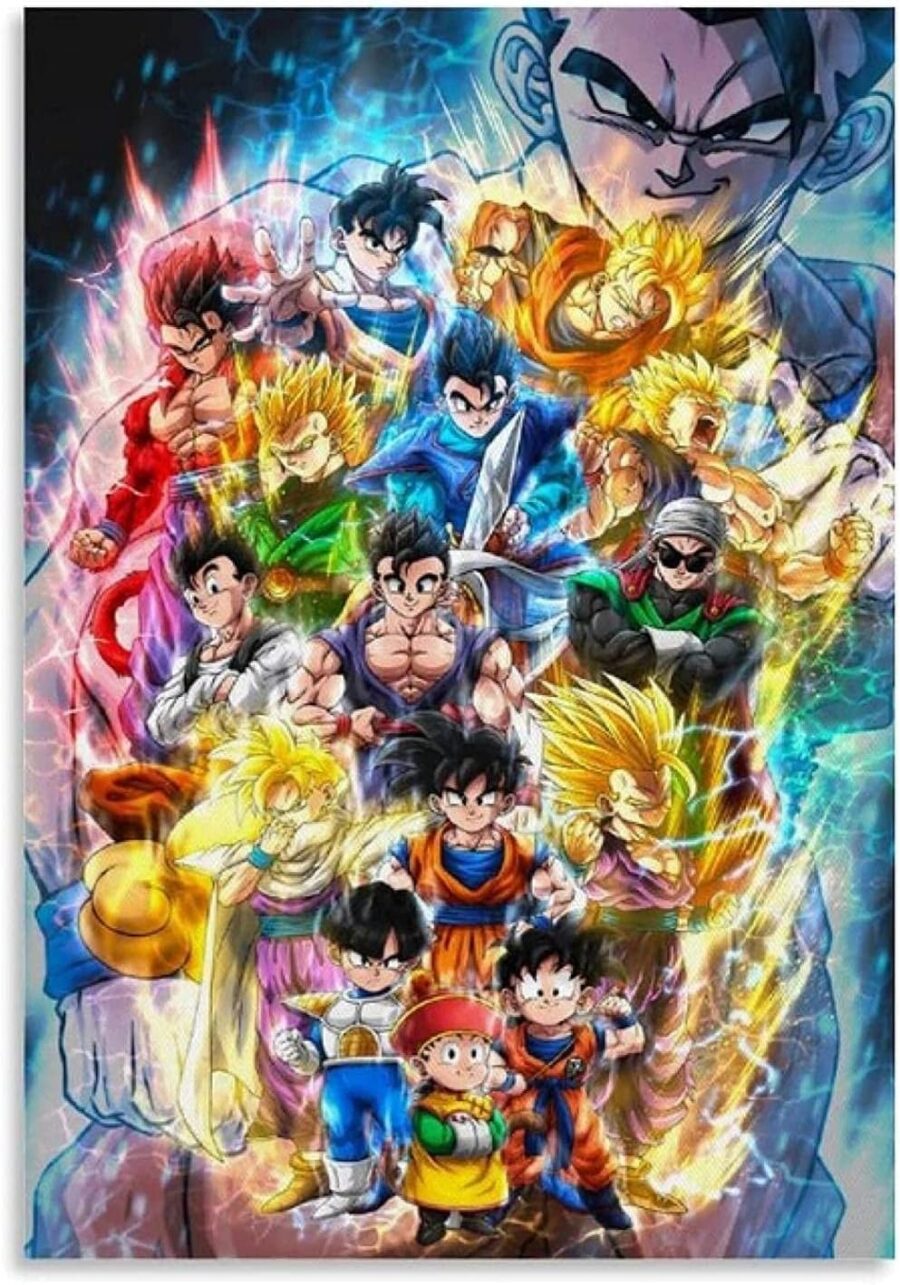 Cialda ostia senza glutine per torta rettangolare, DRAGON BALL Z, GOKU, personalizzata con nome, disco, dolce, torte, cialde, ostie, cake topper, decorazioni, HM