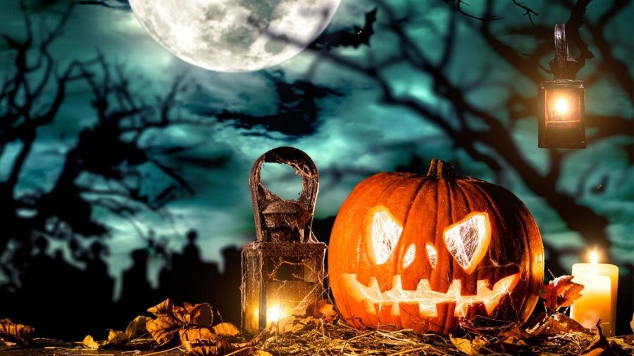 Cialda ostia per torta rettangolare commestibile senza glutine HALLOWEEN, personalizzata con nome, disco, dolce, torte, cialde, fogli, ostie, cake topper, decorazioni, AF