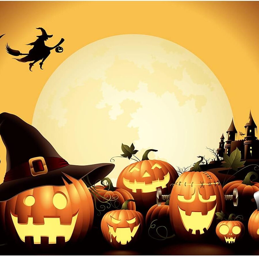 Cialda ostia per torta rettangolare commestibile senza glutine HALLOWEEN, personalizzata con nome, disco, dolce, torte, cialde, fogli, ostie, cake topper, decorazioni, AN