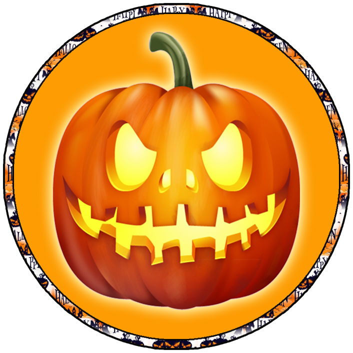 Cialda ostia per torta tonda commestibile senza glutine HALLOWEEN, personalizzata con nome, disco, dolce, torte, cialde, fogli, ostie, cake topper, decorazioni, DH