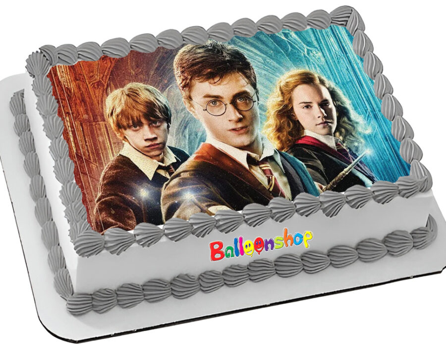 Cialda in ostia per torta rettangolare commestibile senza glutine, HARRY POTTER, personalizzata con nome, disco, dolce, torte, cialde, fogli, ostie, cake topper, decorazioni, FM