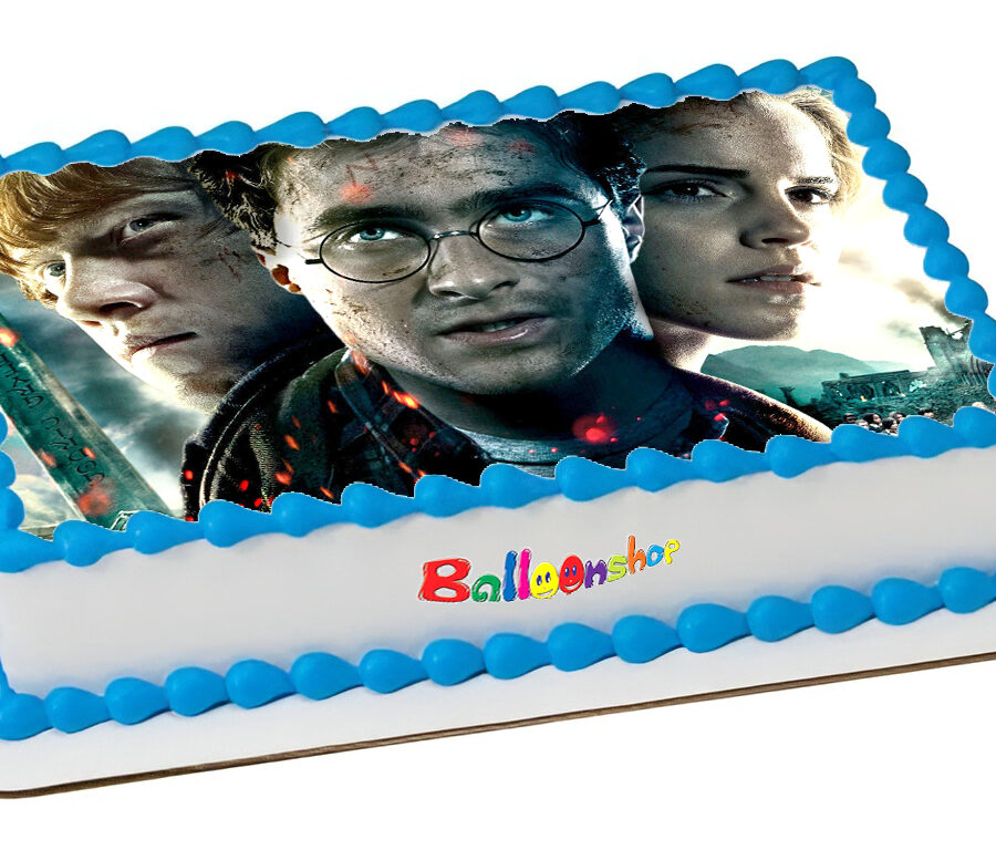 Cialda in ostia per torta rettangolare commestibile senza glutine, HARRY POTTER, personalizzata con nome, disco, dolce, torte, cialde, fogli, ostie, cake topper, decorazioni, GF