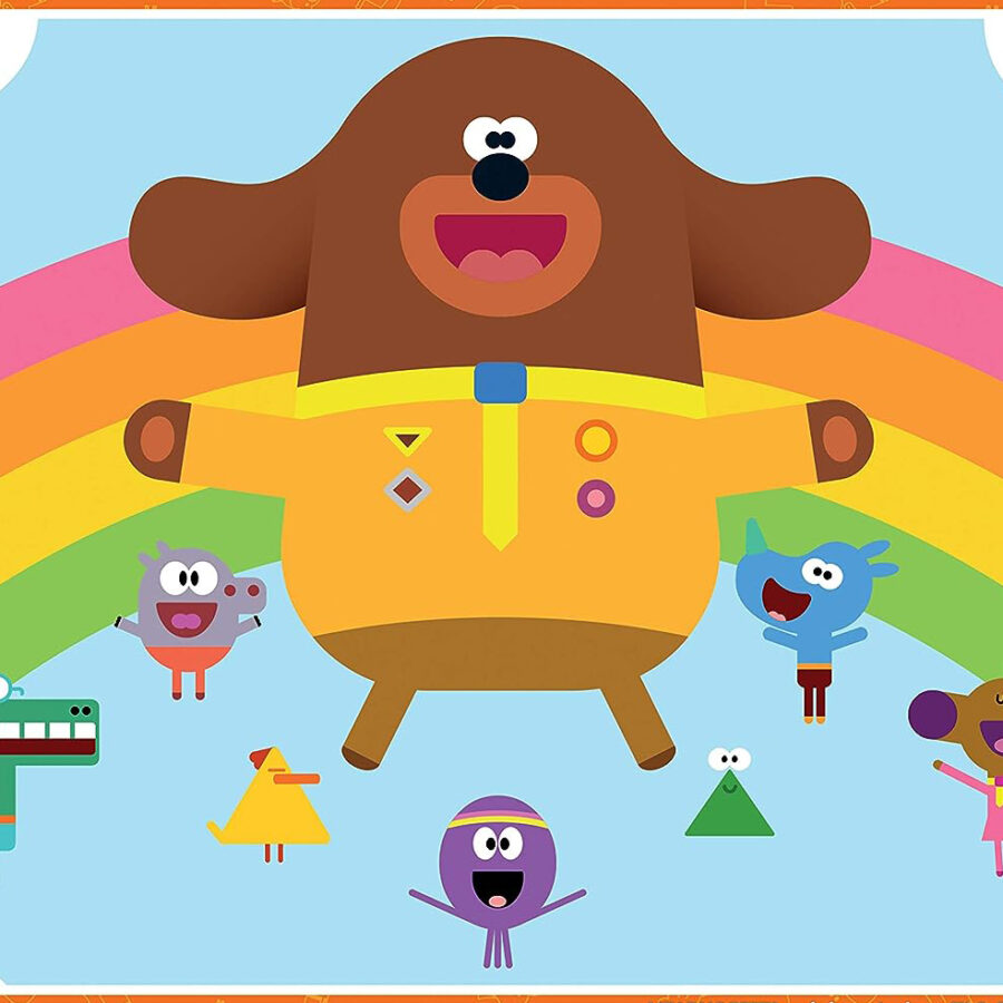 Cialda in ostia commestibile per torta rettangolare HEY DUGGEE, personalizzata con nome, disco, dolce, torte, cialde, ostie, cake topper, decorazioni, 13
