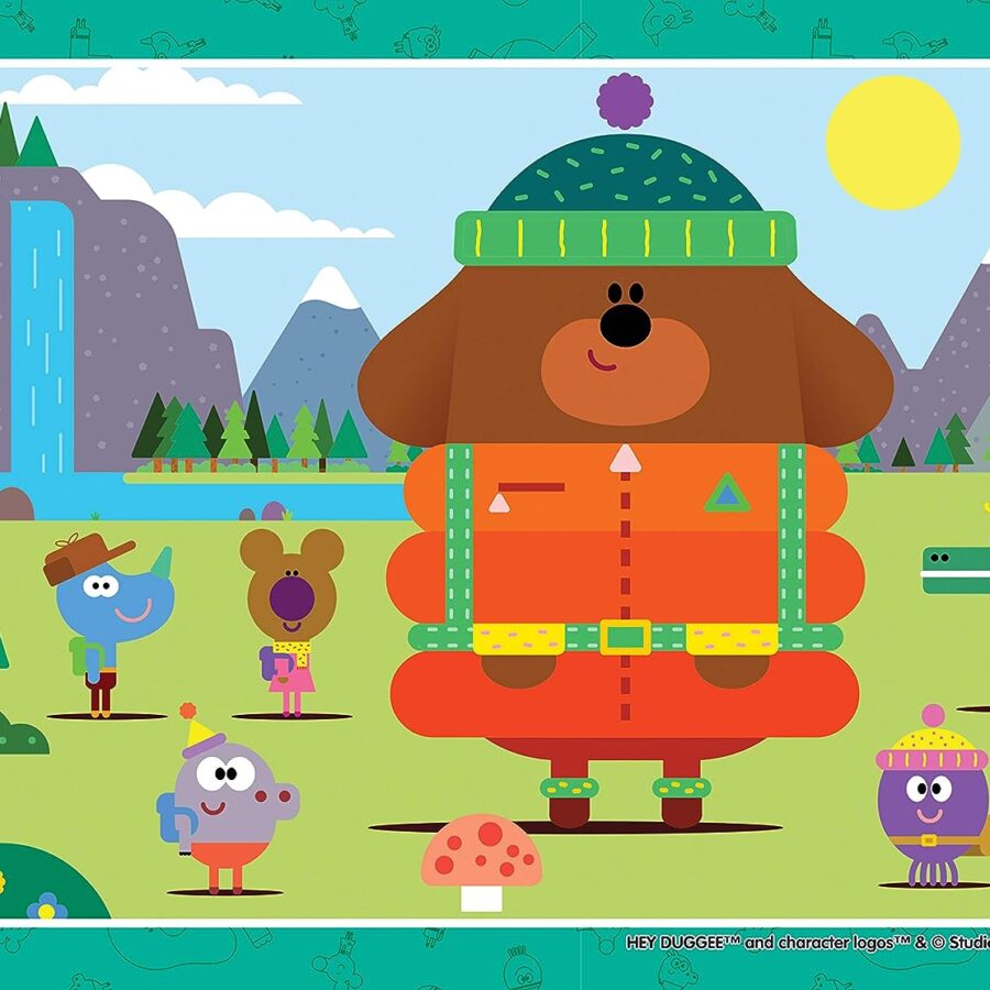 Cialda in ostia commestibile per torta rettangolare HEY DUGGEE, personalizzata con nome, disco, dolce, torte, cialde, ostie, cake topper, decorazioni, 20